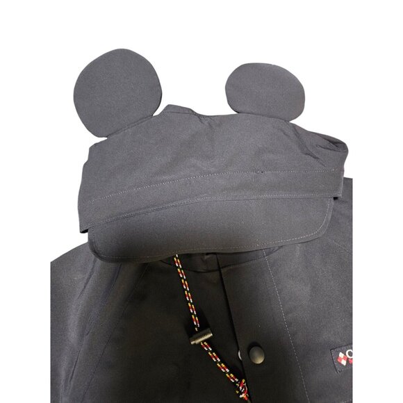 Disney x Columbia  w/ Mickey Mouse Ears Hooded Rain Jacket Adults Size XS - Picture 3 of 5